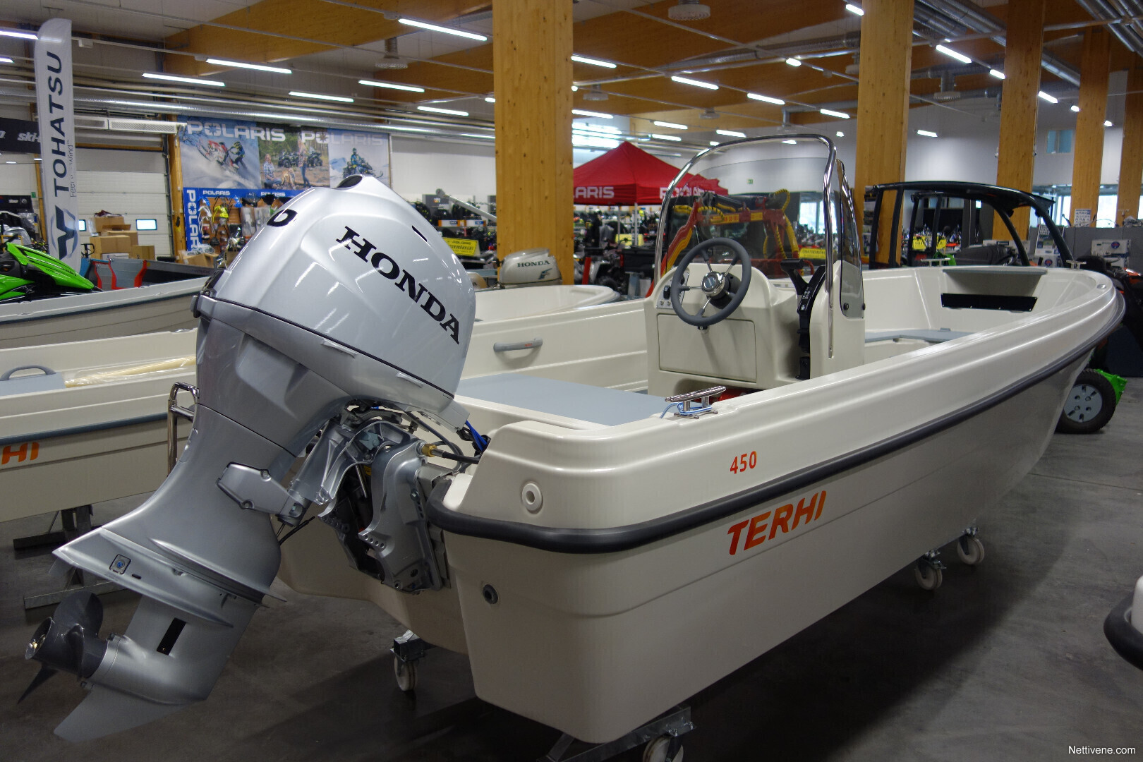 Terhi 450CC 40hv Honda Motor Boat 2020 Raahe Nettivene