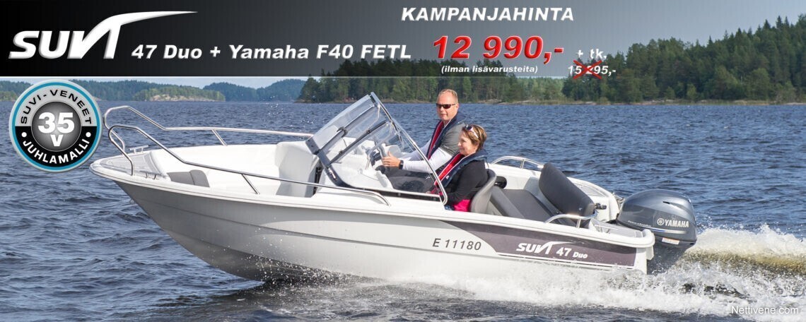 Suvi Duo Motor Boat Kuopio Nettivene