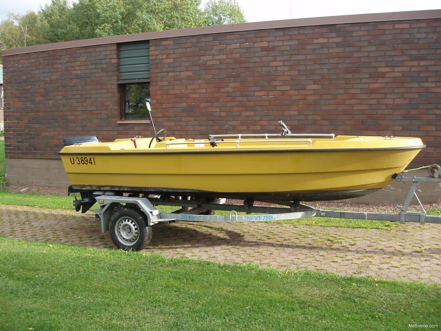 Wiikari 450 R Yamaha 50 Ha Deto Motor Boat 1982 Tampere Nettivene