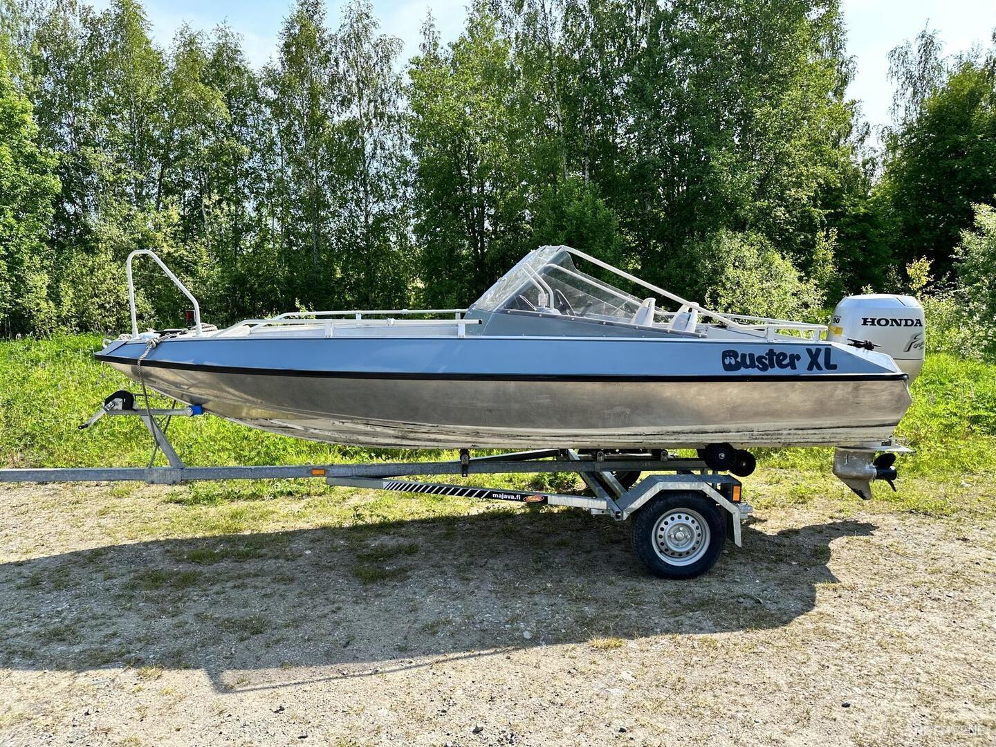 Buster XL Honda 90hv Traileri Motor Boat Hankasalmi Nettivene