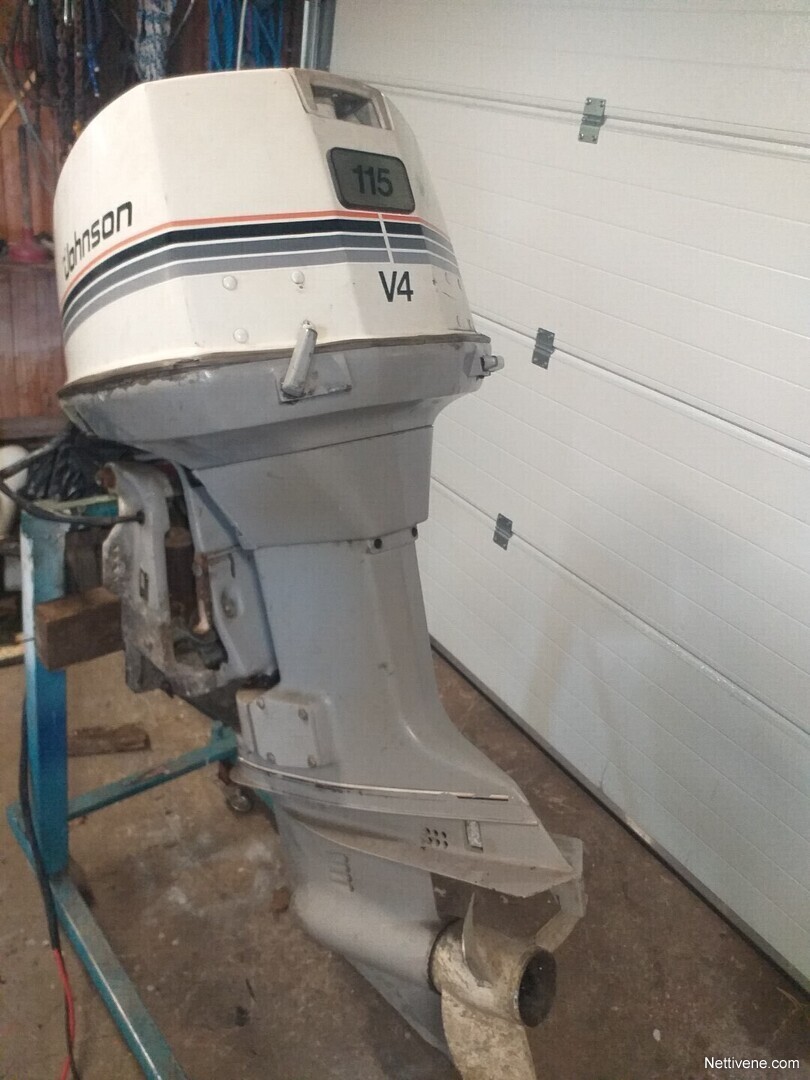 Johnson 115hv V4 VARAOSINA. moottori 1984 Pori Nettivene