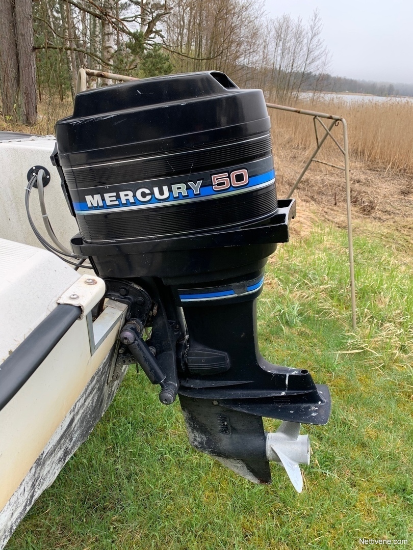 Mercury Thunderbolt 50 hp moottori 1980 Hanko Nettivene