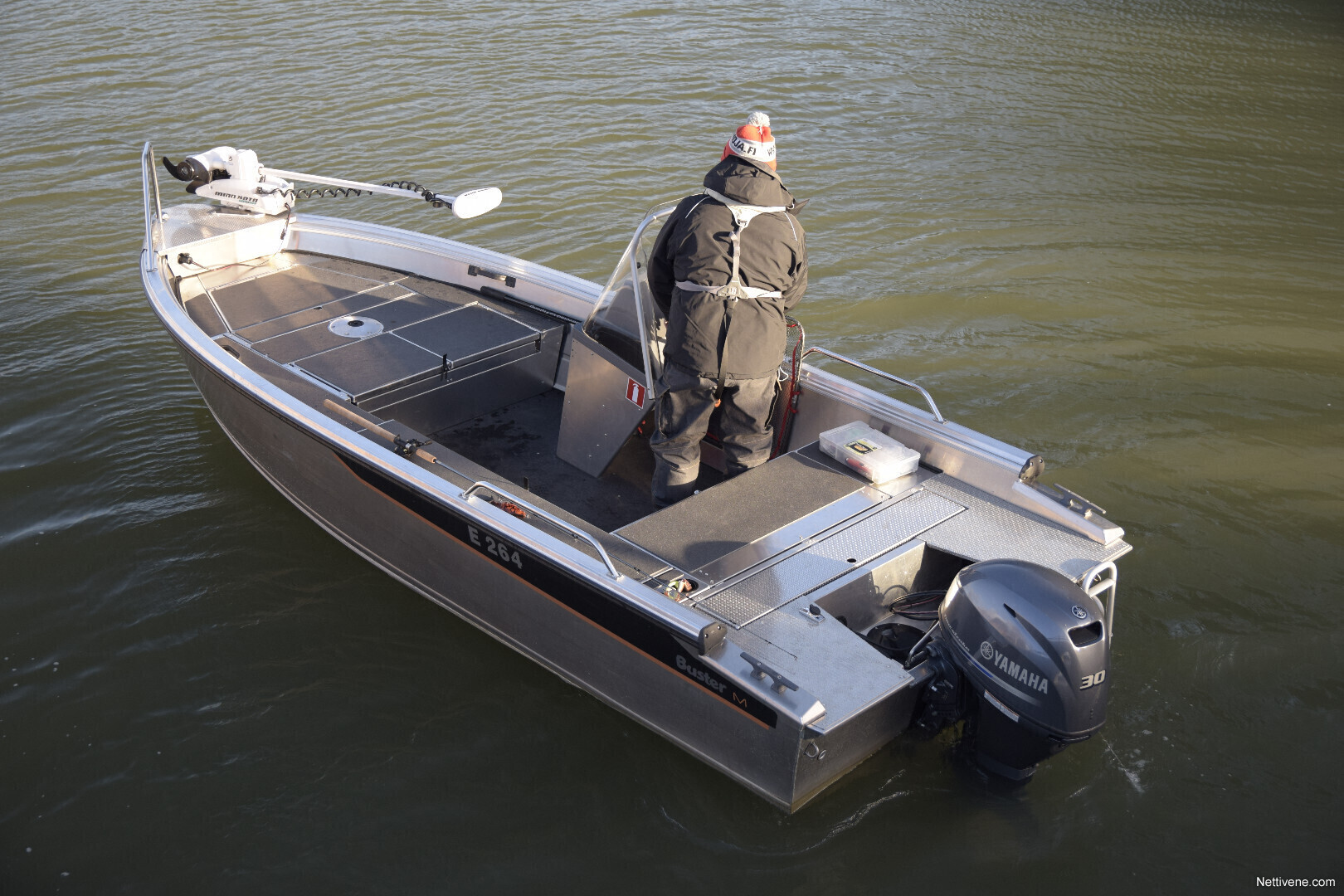 Buster M1 FISHING F40 Minn Kota moottorivene 2022 Turku Nettivene