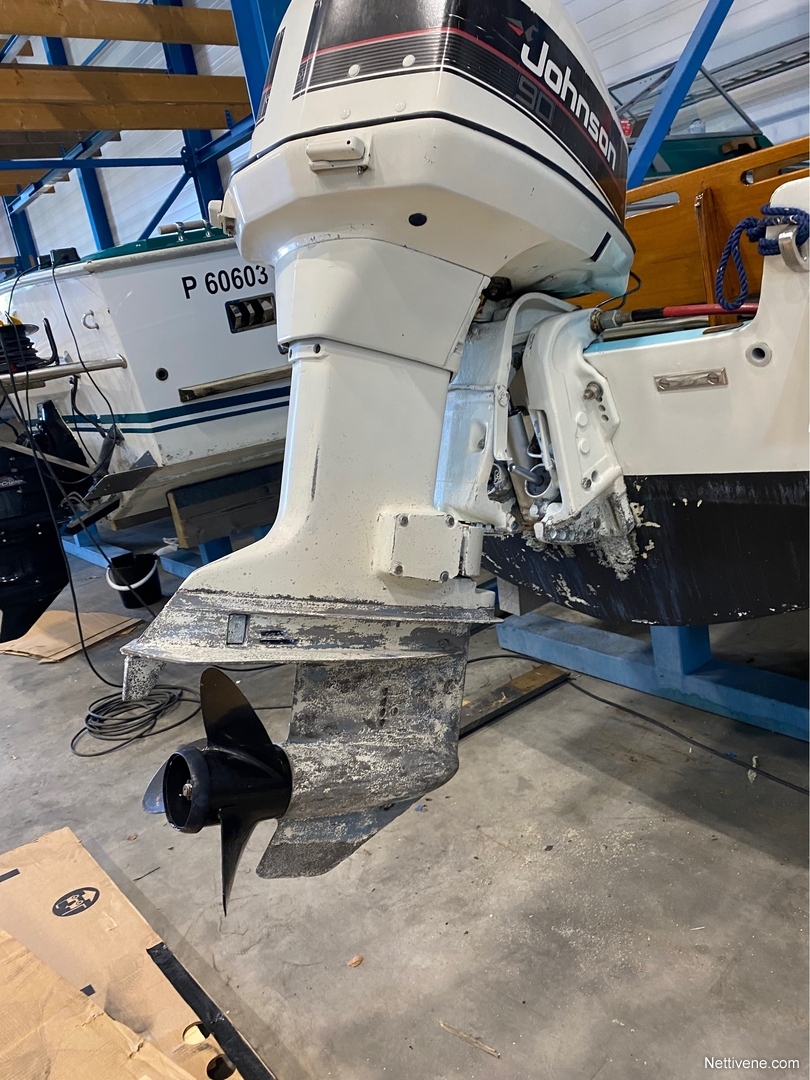 Johnson VRO V4 90 hp Moottori 1989 Kirkkonummi Nettivene