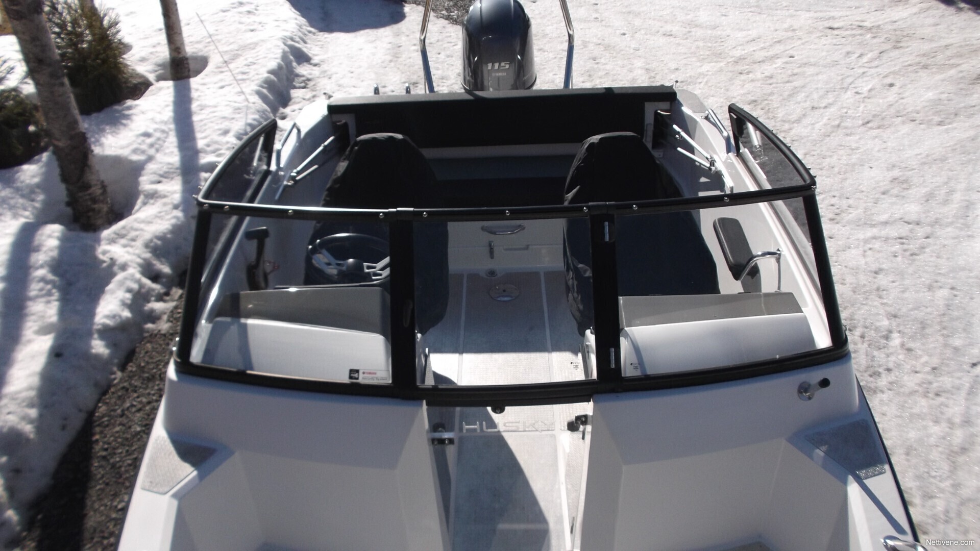 Bidrag Ithaca symaskine Finnmaster Husky R6, 75 tuntia ajettu Motor boat 2018 Leppävirta - Nettivene