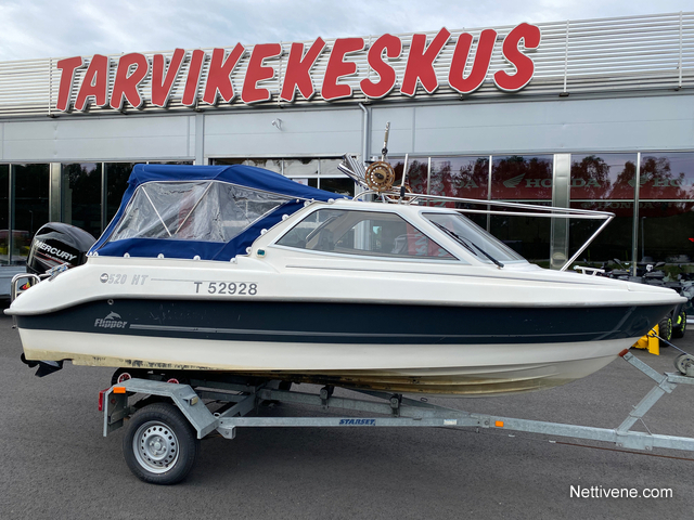 Flipper 520 HT *Moottori vm 2019* F60 2008 - Moottorivene - Tarvikekeskus  Kokkola - Nettivene