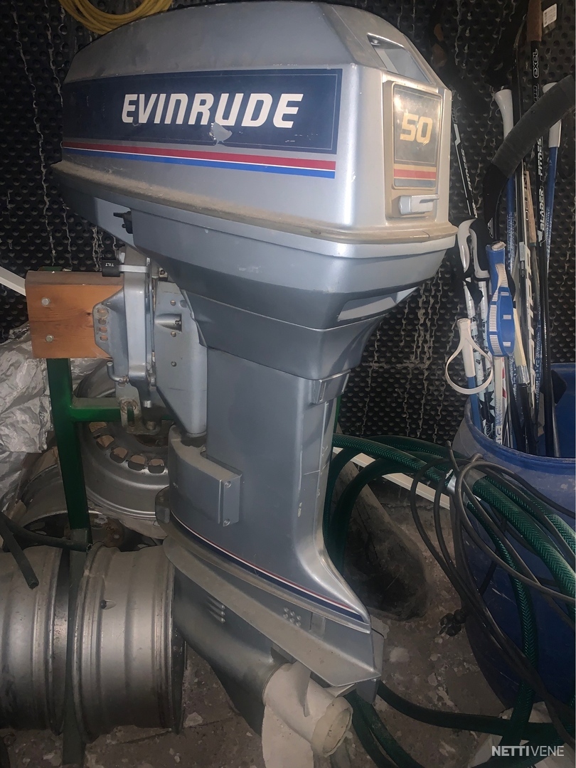 Evinrude 50hv E50BELCTA Moottori 1983 Turku Nettivene