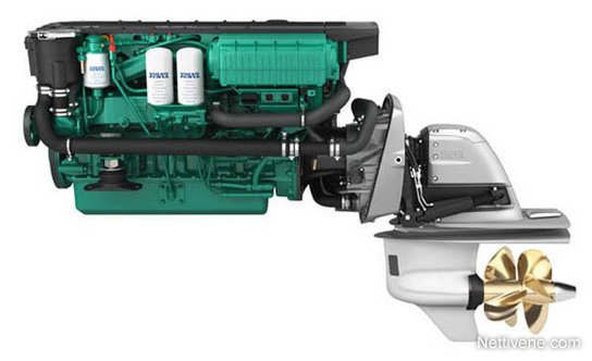 Volvo penta D6-370 DPH EUROOPAN HALVIN engine 2008 - Kaarina - Nettivene