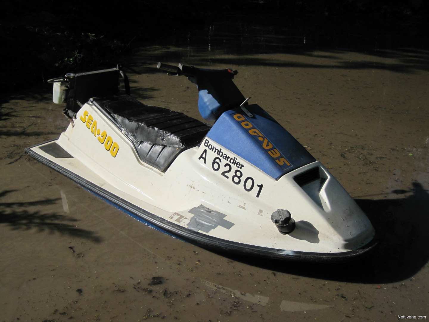 Seadoo Bombardier 1400cc vesijetti 1988 Heinola Nettivene