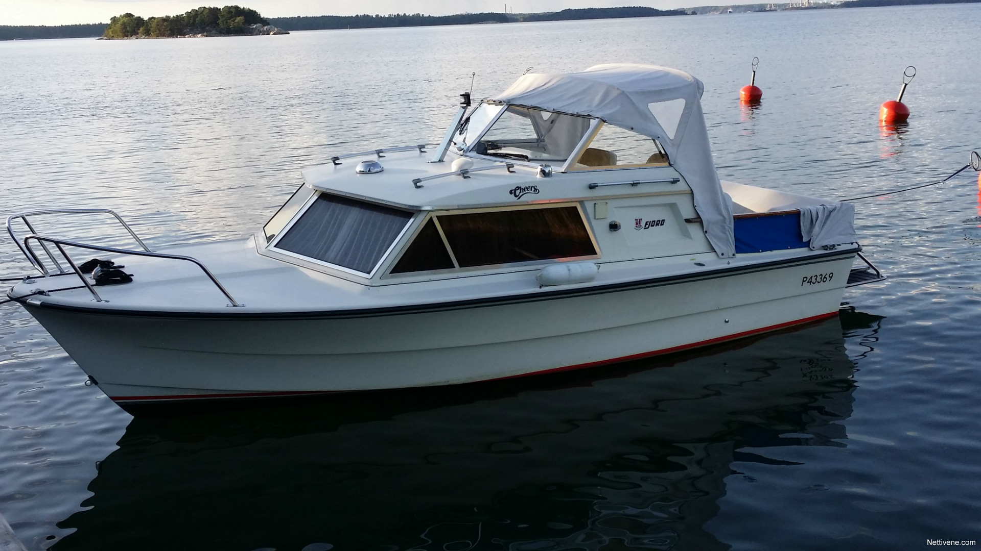 fjord 21 olympic motor boat 1970 - turku - nettivene