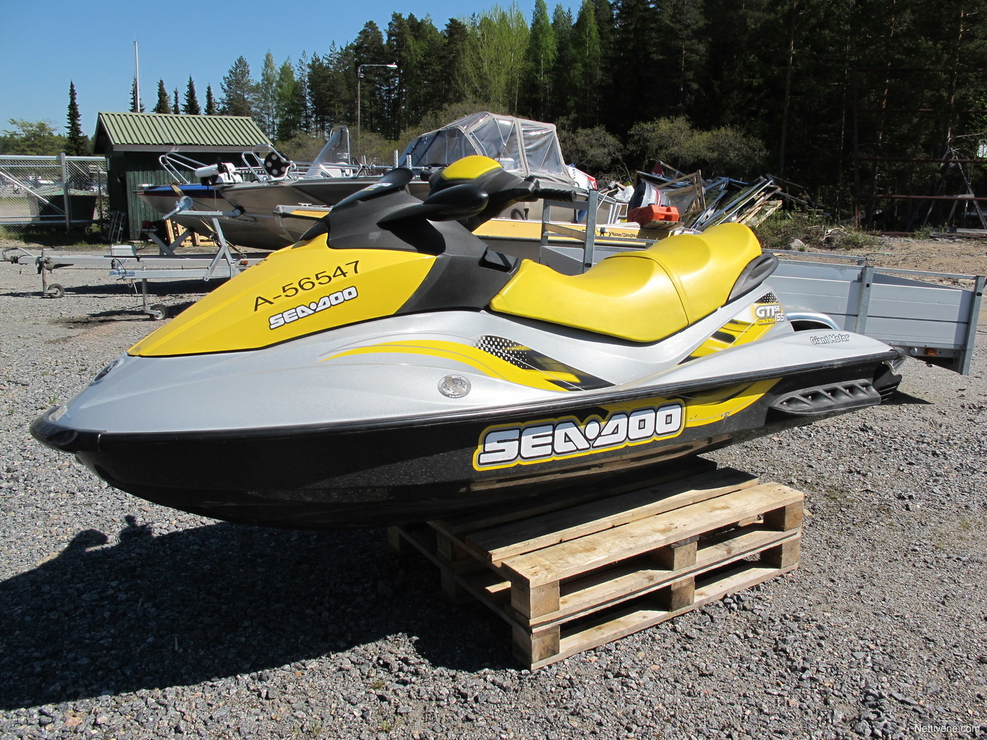 Seadoo 155 GTI moottorivene 2007 Imatra Nettivene