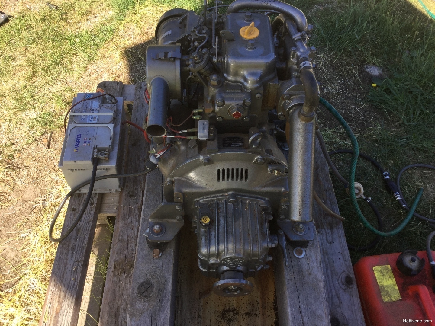 Yanmar 2QM15 moottori Ii Nettivene