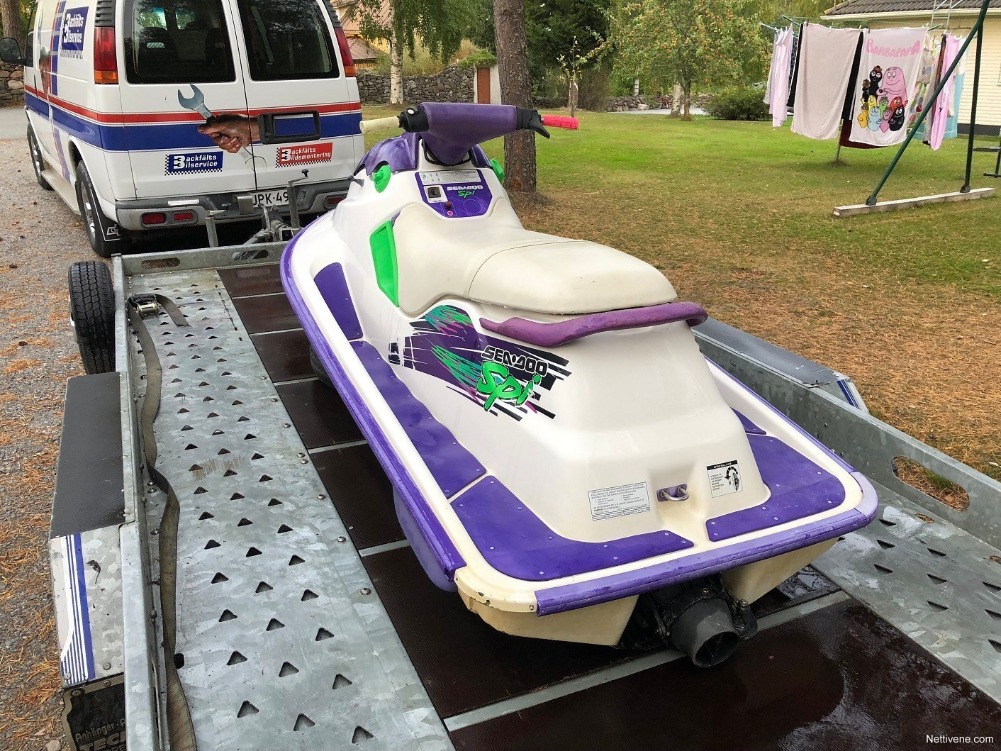 Seadoo SPI587 vesijetti 1996 Kruunupyy Nettivene