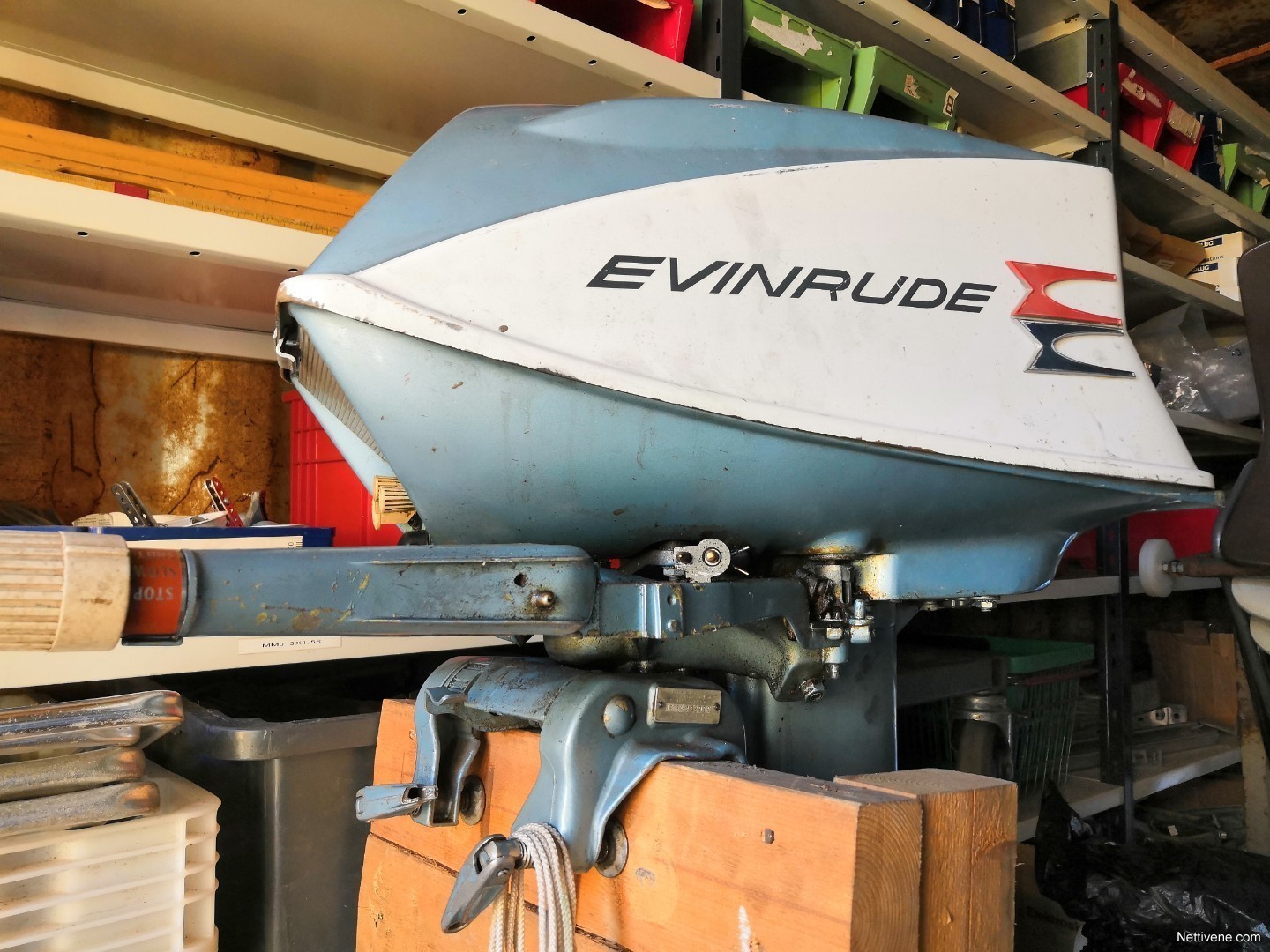 Evinrude Fastwin 18. engine 1961 - Riihimäki - Nettivene